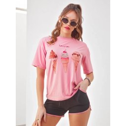 Resti Women's sports set with a t-shirt and shorts Ice Cream