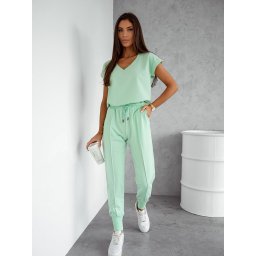 Resti Venera women's mint set - cotton comfort with Italian elegance