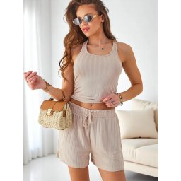 Resti Women's Two-Piece Sports Set with Shorts and a Tank Top