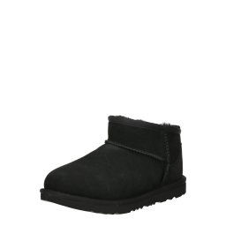 UGG Bocanci de zăpadă 'CLASSIC ULTRA MINI' negru / alb