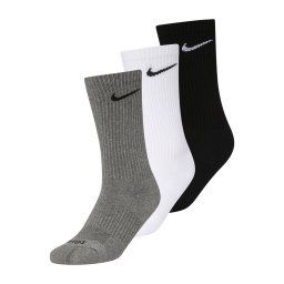NIKE Șosete sport 'Everyday' gri închis / negru / alb