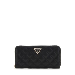 GUESS Portofel 'GIULLY II SLG LARGE ZIP AROUND' negru