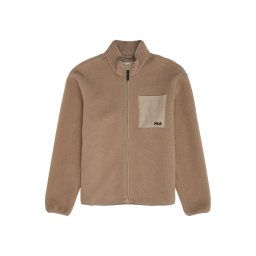 FILA Jachetă fleece 'Valgrana' bej deschis / maro deschis
