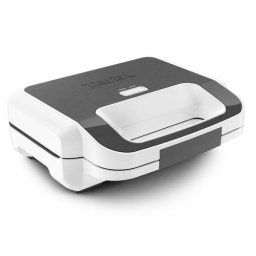 Sandwich maker Tefal Snack XL SW7011 sandwich maker 850 W White, Stainless steel