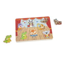 Puzzle cu sunete – concert muzical, viga