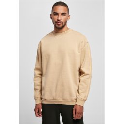 Heavy Terry Garment Dye Crew union beige