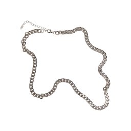 Long Basic Chain Necklace - Silver Color