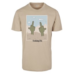 Fucking Life Tee Sand