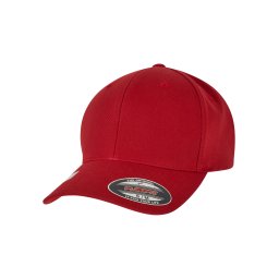 Wooly Combed Waterrepellent Red Cap