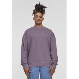 Men's Terry Crew Hoodie Purple
