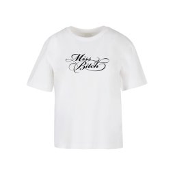 Women's T-shirt Miss Bitch white
