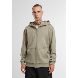 Men's zip-up hoodie Cozy light green