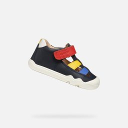 Dark Blue Boys' Barefoot Sneakers Geox Steppieup - Boys