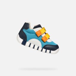 Boys First Steps Geox Iupidoo Blue - Boys