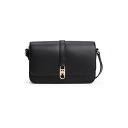 TOMMY HILFIGER Geantă de umăr auriu / negru