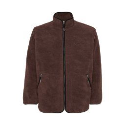 Jack & Jones Plus Jachetă fleece 'JORNORREBRO' maro