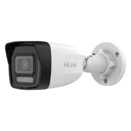 Camera IP Hikvision HiLook, 4K 8MP, Smart Dual Light, IR 30m, Lumina Alba 30m, Lentila 2.8mm, Microfon, PoE - IP67 - IPC-B180HA-LU