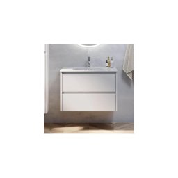 Dulap pentru baie cu lavoar MOLDE 80x55x46 cm alb