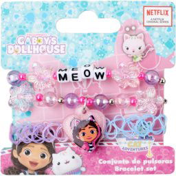 Gabby's Dollhouse Bracelet Set Brățară pentru copii 3 buc