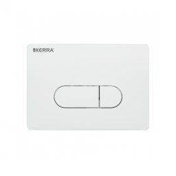 Tava de toaletă albă Pacific pentru setul K-50 Slim