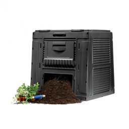Composter electronic, fără bază, 470 l, negru