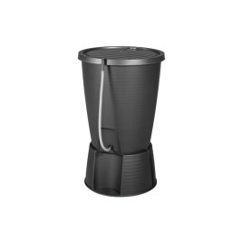 Rezervor de apă de ploaie din plastic Indigo Water Butt 220L cu furtun de grafit