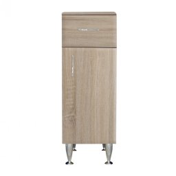 Dulap jos Bianca Plus 30 cu 1 ușă, 1 sertar, culoare stejar sonoma, dreapta