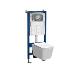 Set rezervor WC montat pe perete Roya Tina 81GRE