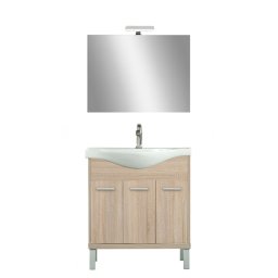 Set complet de mobilier pentru baie Nerva Prime 75, stejar Sonoma