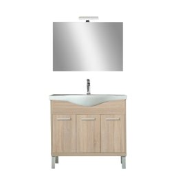 Set complet de mobilier pentru baie Nerva Prime 85, stejar Sonoma