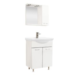 Mobilier complet de baie Ruben 65 alb