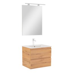Mobilier complet de baie Vario Forte 60 stejar-stejar