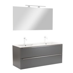 Mobilier complet de baie Vario Trim 120 antracit-antracit