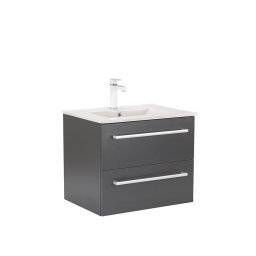 Dulap inferior Vario Clam 60 cu lavoar antracit-antracit