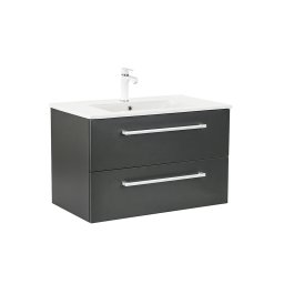 Dulap inferior Vario Clam 80 cu lavoar antracit-antracit