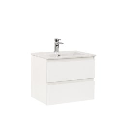 Dulap inferior Vario Forte 60 cu lavoar alb-alb