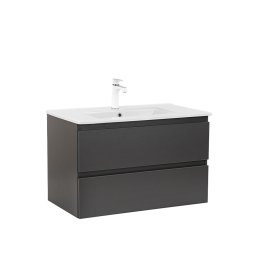 Dulap inferior Vario Forte 80 cu lavoar antracit-antracit