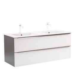 Dulap de bază Vario Trim 120 cu chiuvetă antracit-alb