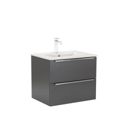 Dulap inferior Vario Trim 60 cu lavoar antracit-antracit