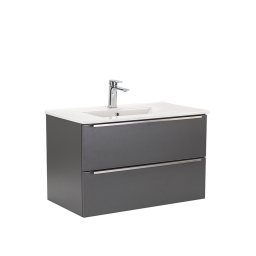 Dulap inferior Vario Trim 80 cu lavoar antracit-antracit