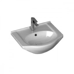 Lavoar ceramic cu aripi V55 55x42 cm