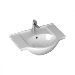 Lavoar ceramic cu aripi V65 65x43 cm