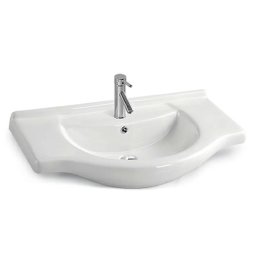 Lavoar ceramic cu aripi V75 75x48 cm