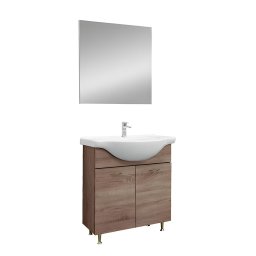 Ruben Prime 75 – set complet de mobilier pentru baie, din lemn de stejar Rauna