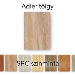 Leziter Adler stejar vinil SPC parchet eșantion / eșantion