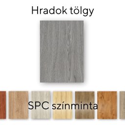 Leziter Hradok Oak Vinil SPC parchet eșantion / eșantion