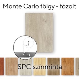 Leziter Monte Carlo Oak Vinil SPC parchet eșantion / eșantion
