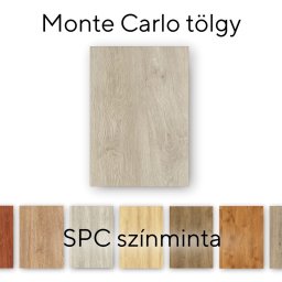 Leziter Monte Carlo Oak Vinil SPC parchet eșantion / eșantion