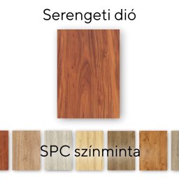 Leziter Serengeti Walnut Vinil SPC parchet eșantion / eșantion