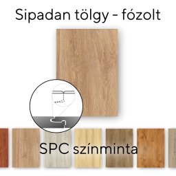Leziter Sipadan Oak Vinil SPC parchet eșantion / eșantion